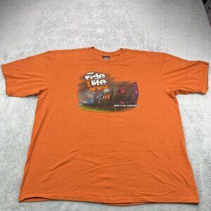 Harley Davidson Motorcycle T Shirt MDA Ride For Life Mens 3XL Double Sided USA